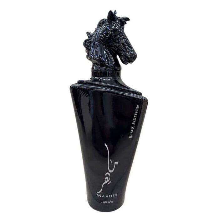 Perfume Maahir Black Edition de Lattafa unisex edp 100ml - Imagen 2