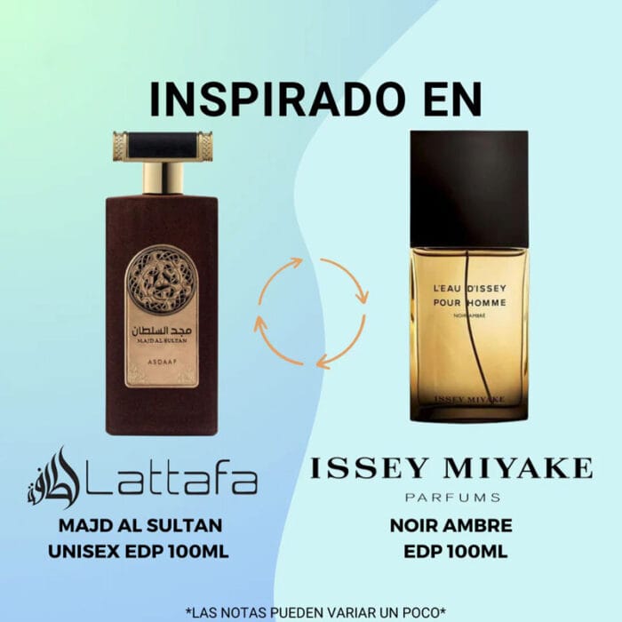 Perfume Majd Al Sultan Asdaaf de Lattafa hombre edp 100ml - Imagen 4
