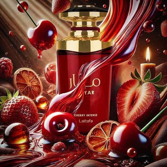 Perfume Mayar Cherry Intense de Lattafa mujer edp 100ml 3 Perfume Mayar Cherry Intense de Lattafa mujer edp 100ml - Imagen 3