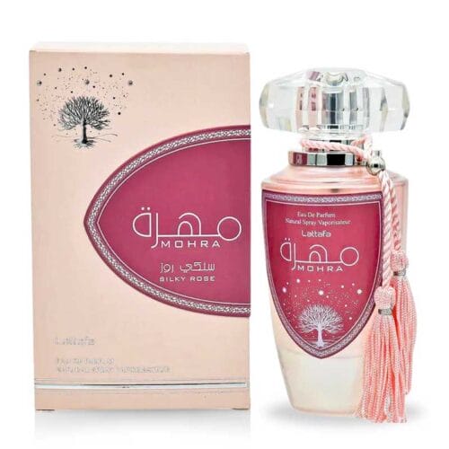 Perfume Lattafa Mohra Silky Rose para mujer 100ml