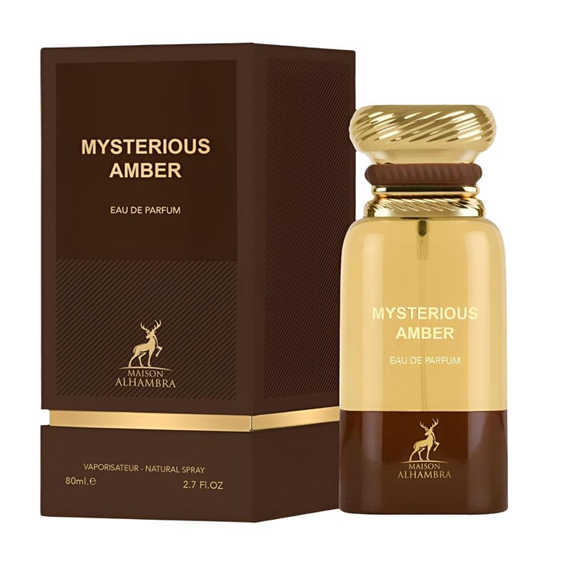 Perfume Mysterious Amber de Maison Alhambra unisex edp 80ml 1 Perfume Mysterious Amber de Maison Alhambra unisex edp 80ml