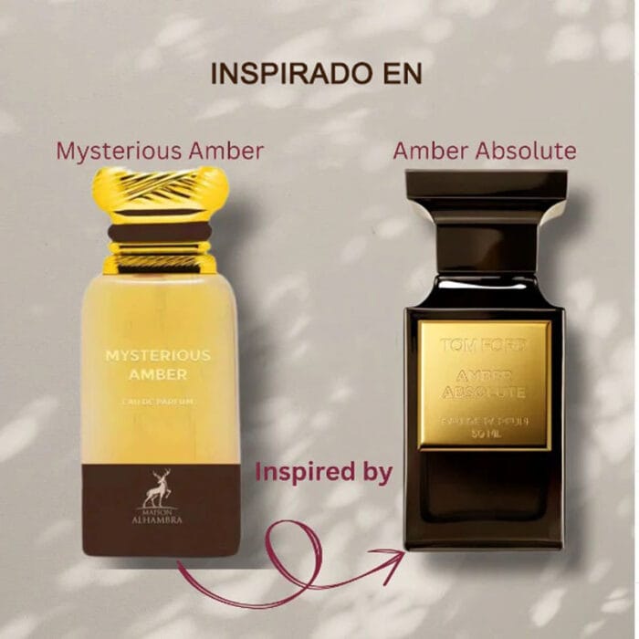 Perfume Mysterious Amber de Maison Alhambra unisex edp 80ml 4 Perfume Mysterious Amber de Maison Alhambra unisex edp 80ml - Imagen 4