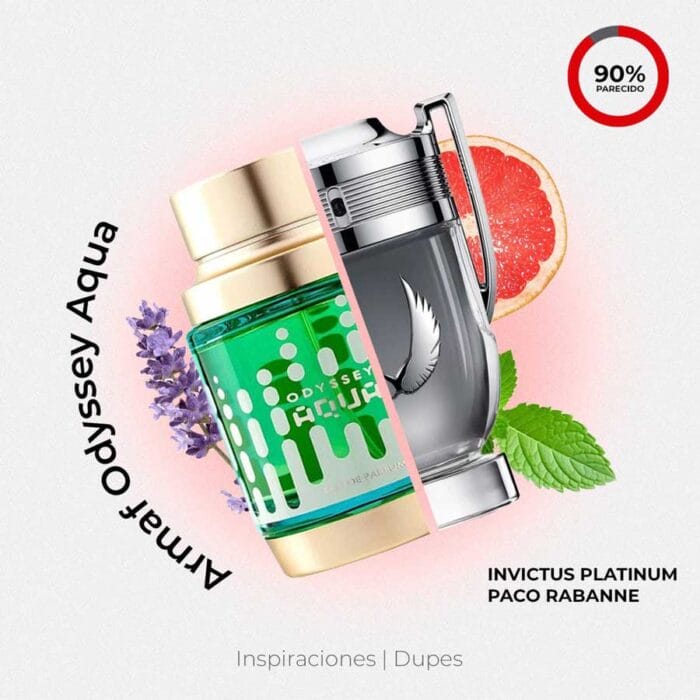 Perfume Odyssey Aqua de Armaf hombre edp 60ml 4 Perfume Odyssey Aqua de Armaf hombre edp 60ml - Imagen 4