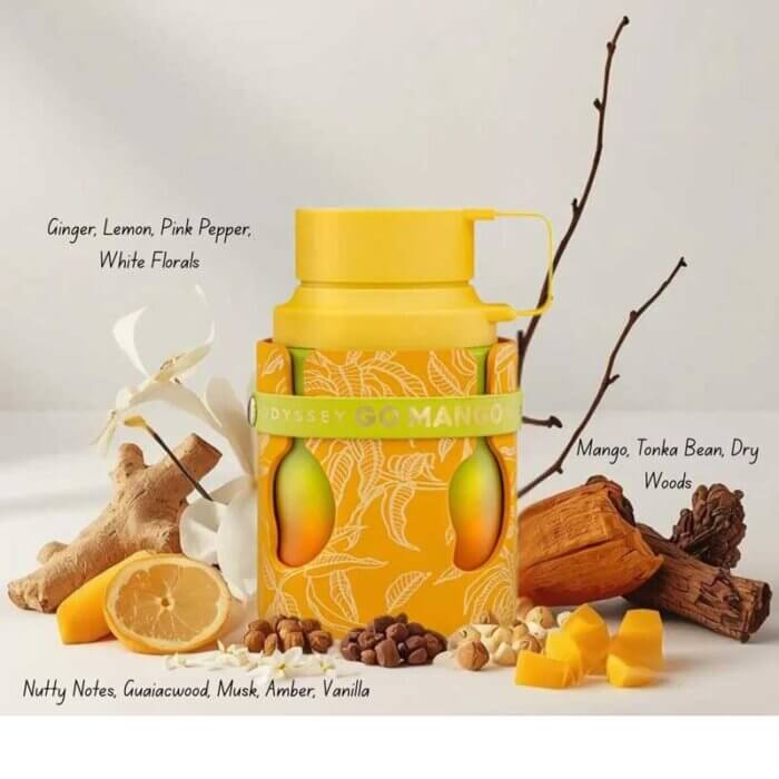 Perfume Odyssey Go Mango de Armaf unisex edp 100ml 3 Perfume Odyssey Go Mango de Armaf unisex edp 100ml - Imagen 3