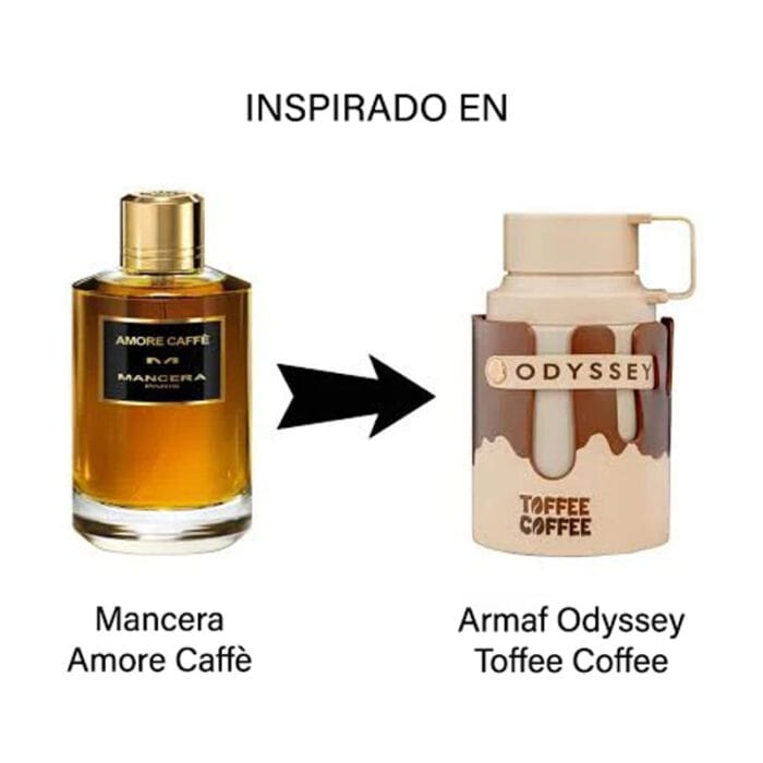 Perfume Odyssey Toffee Coffee de Armaf unisex edp 100ml 5 Perfume Odyssey Toffee Coffee de Armaf unisex edp 100ml - Imagen 5
