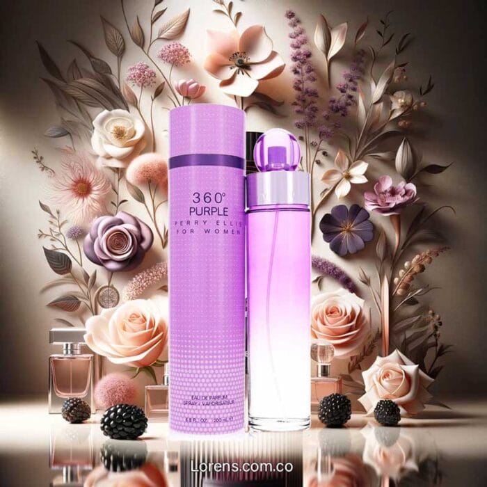 Perfume 360 Purple de Perry Ellis mujer edp 200ml 4 Perfume 360 Purple de Perry Ellis mujer edp 200ml - Imagen 4