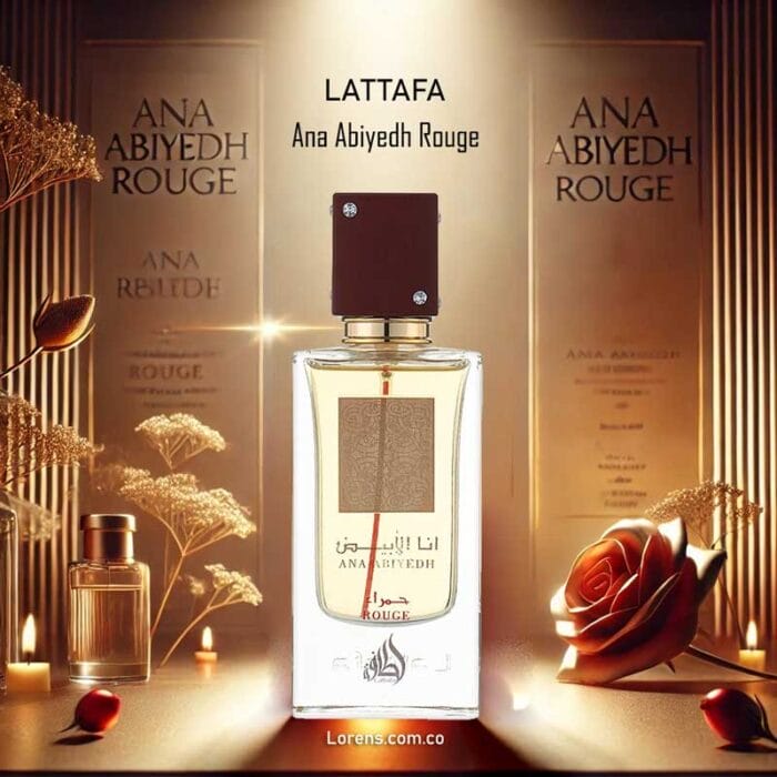 Perfume Ana Abiyedh Rouge de Lattafa unisex edp 60ml 3 Perfume Ana Abiyedh Rouge de Lattafa unisex edp 60ml - Imagen 3