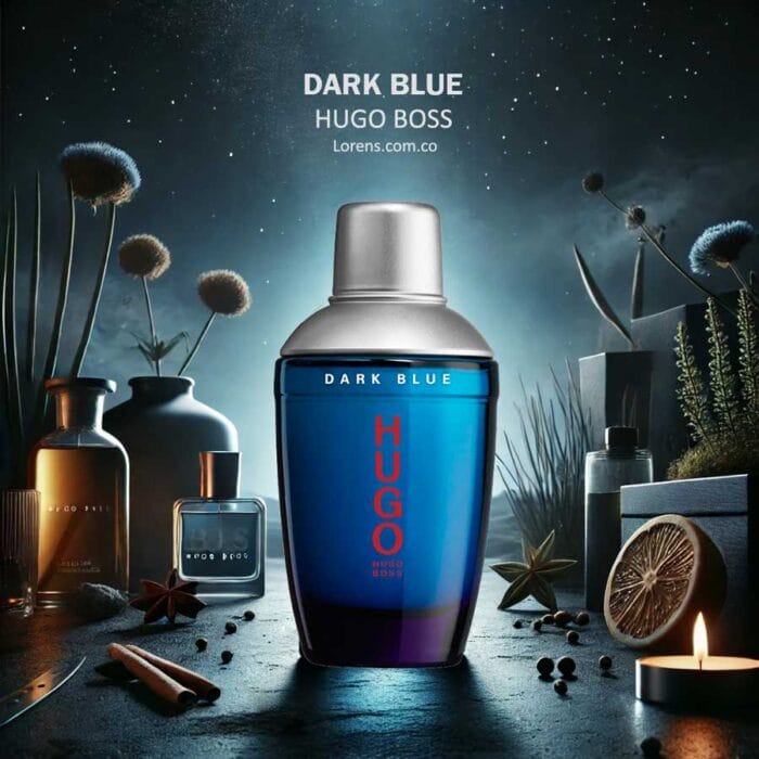 Perfume Dark Blue de Hugo Boss hombre edt 75ml 4 Perfume Dark Blue de Hugo Boss hombre edt 75ml - Imagen 4