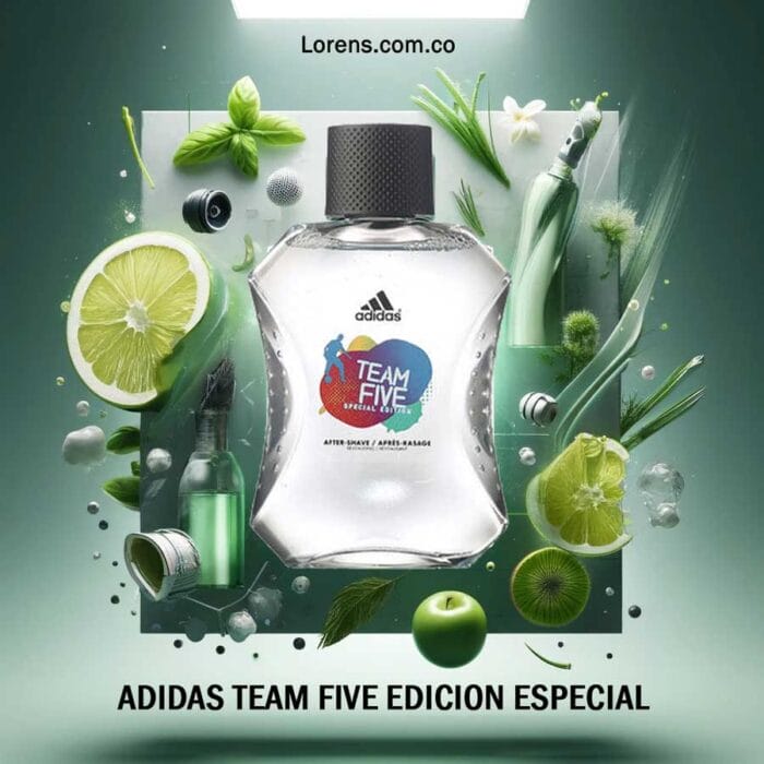 Perfume Team Five Edicion Especial de Adidas hombre 100ml 3 Perfume Team Five Edicion Especial de Adidas hombre Lorens