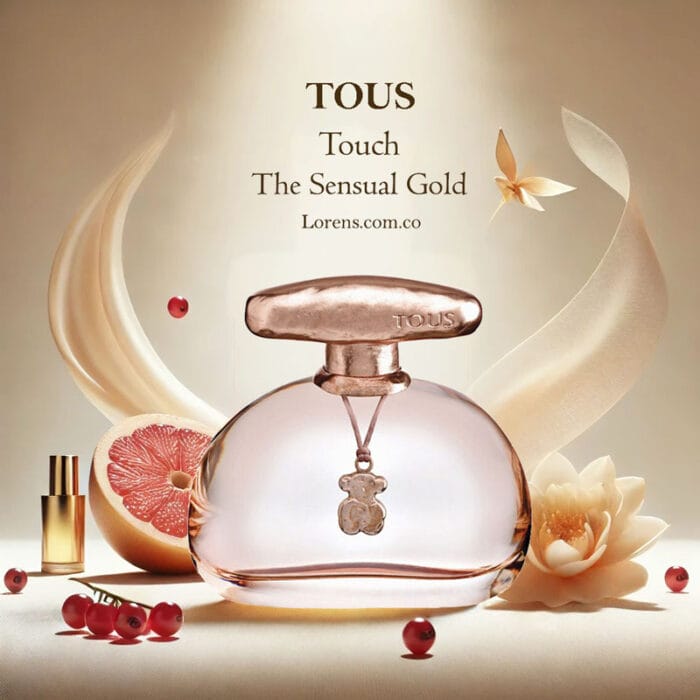 Perfume Touch The Sensual Gold de Tous mujer edt 100ml 4 Perfume Touch The Sensual Gold de Tous mujer edt 100ml - Imagen 4