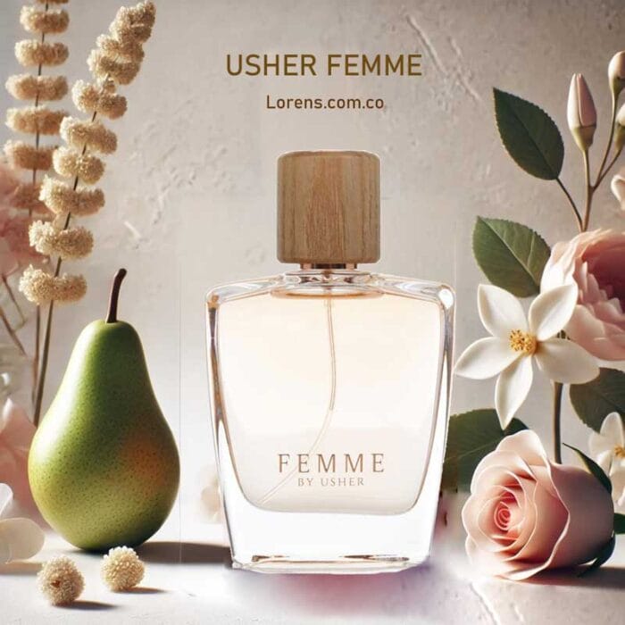 Perfume Usher Femme Eau de Parfum mujer 100ml 3 Perfume Usher Femme Eau de Parfum mujer 100ml - Imagen 3
