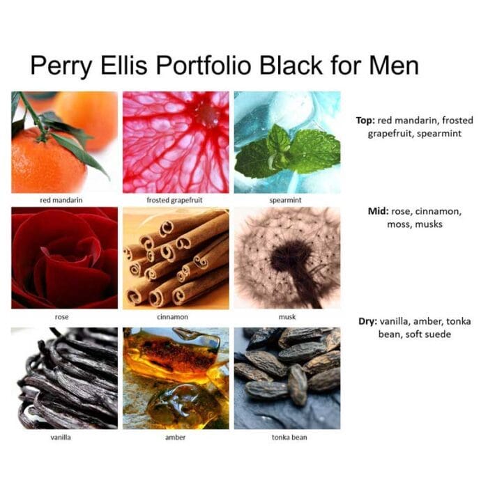 Perfume Portfolio Black de Perry Ellis hombre edt 100ml - Imagen 3