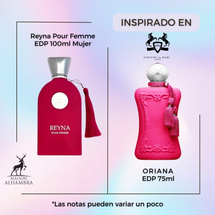 Perfume Reyna de Maison Alhambra mujer edp 100ml - Imagen 4