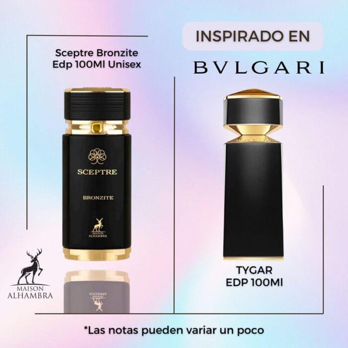 Perfume Sceptre Bronzite de Maison Alhambra hombre edp 100ml 4 Perfume Sceptre Bronzite de Maison Alhambra hombre edp 100ml - Imagen 4