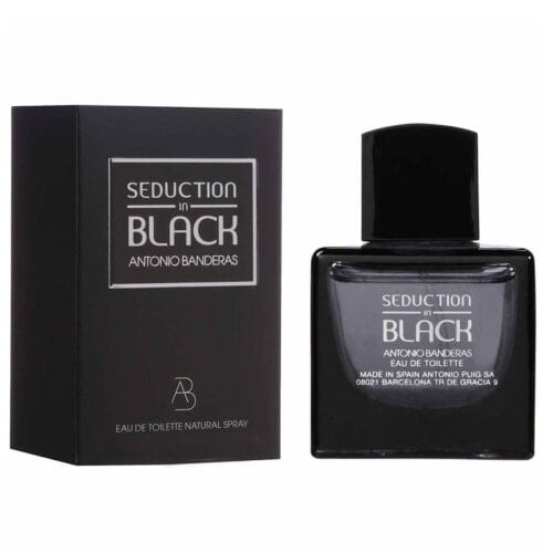 Perfume Antonio Banderas Seduction in Black de hombre 100ml