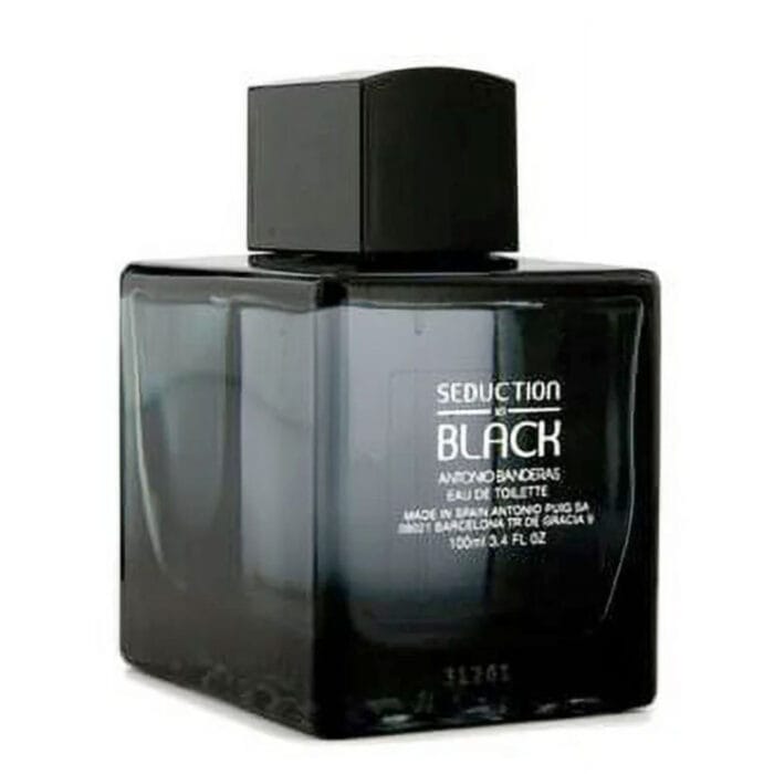 Perfume Seduction in Black de Antonio Banderas hombre edt 100ml - Imagen 2