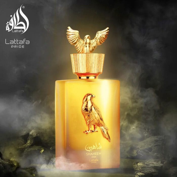 Perfume Shaheen Gold de Lattafa unisex edp 100ml - Imagen 4