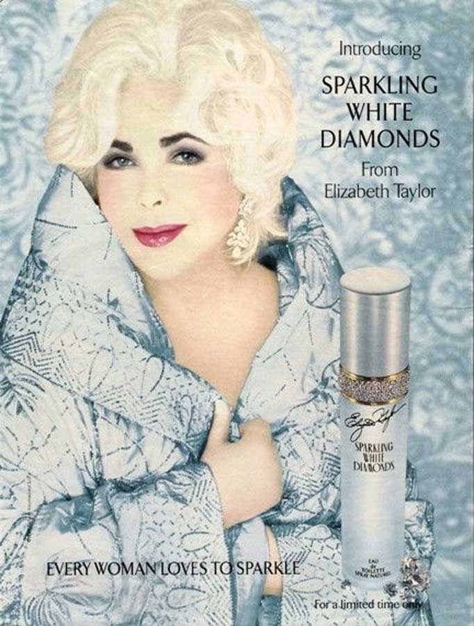 Perfume Sparkling White Diamonds de Elizabeth Taylor mujer 100ml 4 Perfume Sparkling White Diamonds de Elizabeth Taylor mujer 100ml - Imagen 4