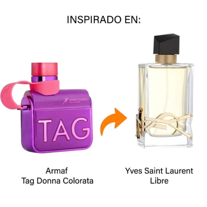 Perfume Tag Donna Colorata de Armaf mujer edp 100ml 4 Perfume Tag Donna Colorata de Armaf mujer edp 100ml - Imagen 4