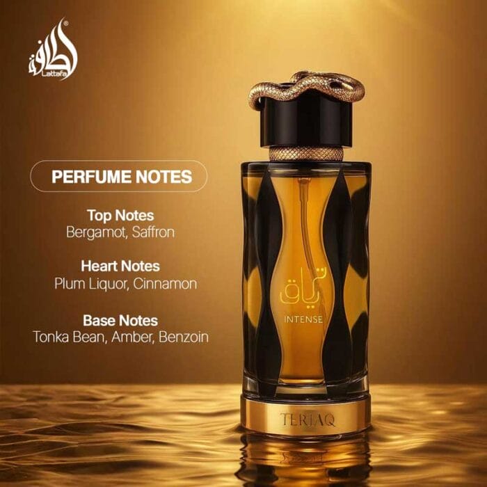 Perfume Teriaq Intense de Lattafa unisex edp 100ml 4 Perfume Teriaq Intense de Lattafa unisex edp 100ml - Imagen 4