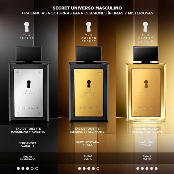 Perfume The Secret Absolu de Antonio Banderas hombre edp 100ml 4 Perfume The Secret Absolu de Antonio Banderas hombre edp 100ml - Imagen 4