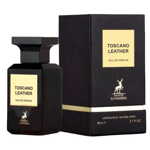 Perfume Maison Alhambra Toscano Leather de hombre 80ml