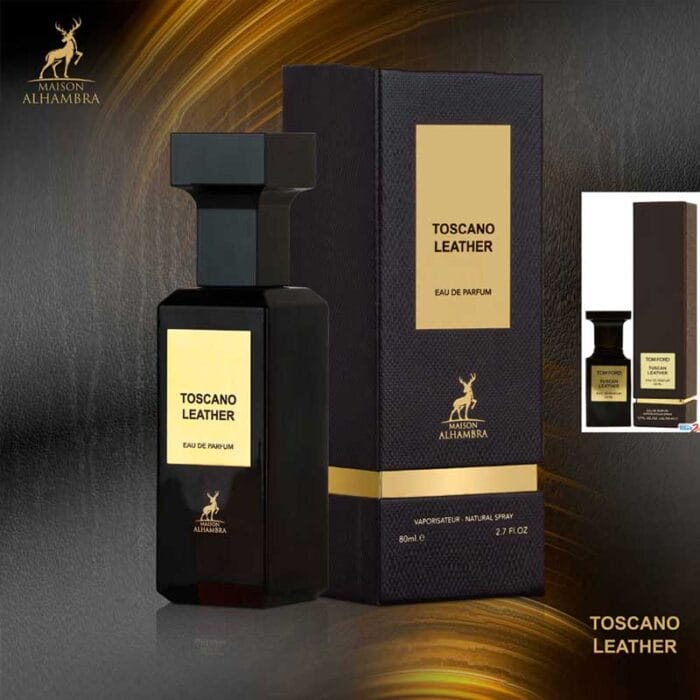 Perfume Toscano Leather de Maison Alhambra unisex edp 80ml - Imagen 3