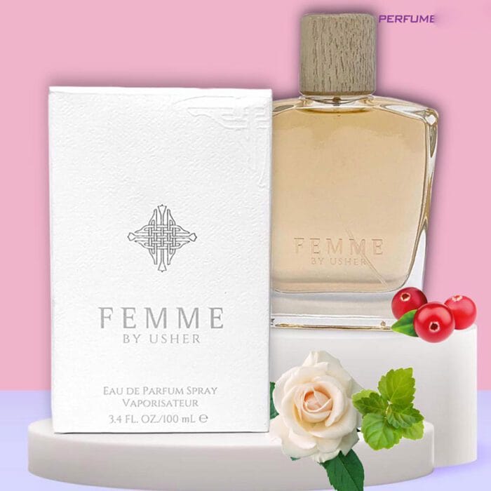 Perfume Usher Femme Eau de Parfum mujer 100ml 4 Perfume Usher Femme Eau de Parfum mujer 100ml - Imagen 4