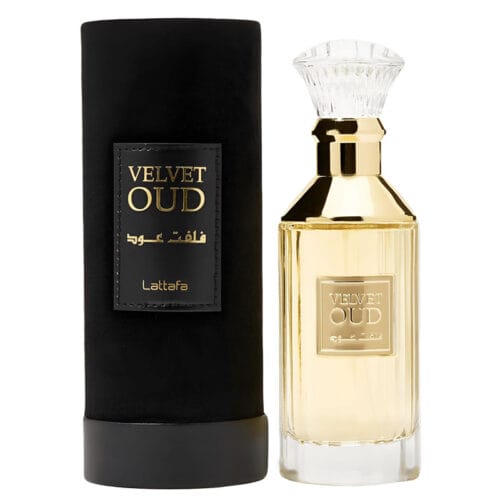 Perfume Velvet Oud de Lattafa unisex edp 100ml