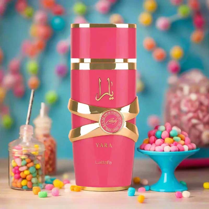 Perfume Yara Candy Lattafa mujer edp 100ml original de lujo