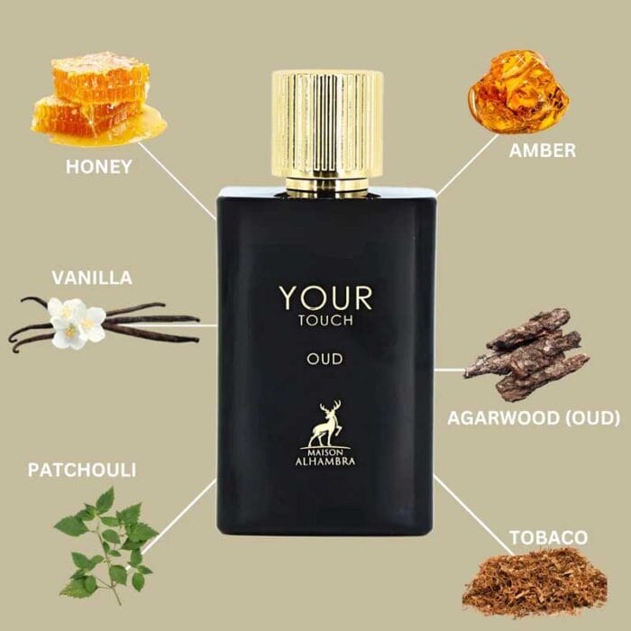 Perfume Your Touch Oud de Maison Alhambra hombre edp 100ml 3 Perfume Your Touch Oud de Maison Alhambra hombre edp 100ml - Imagen 3